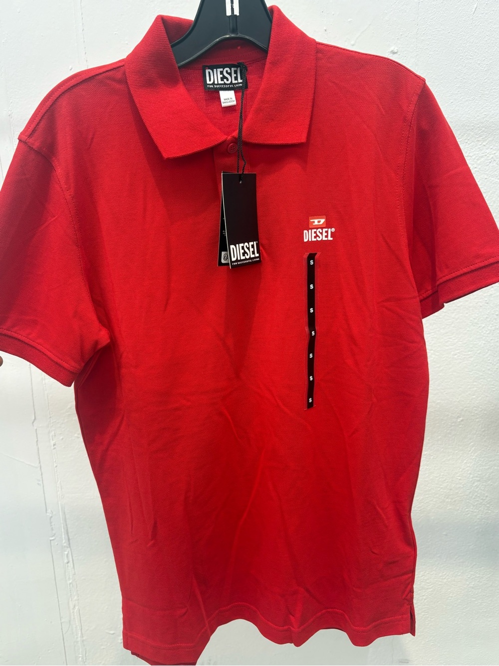 Diesel Men’s Red Polo